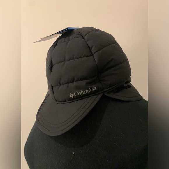 Columbia omni-heat winter hat thermal reflective snow toque cold weather earflap - Picture 3 of 4